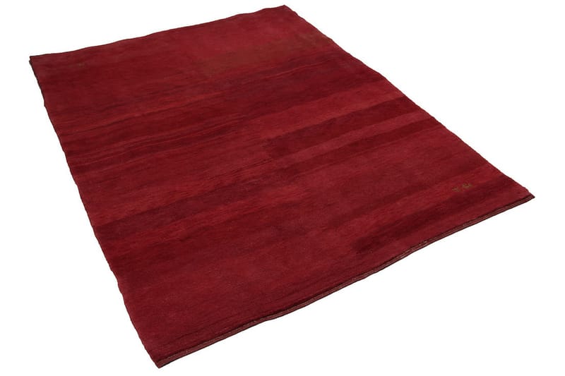 Håndknyttet Gabbeh Shiraz uld rød 178x235cm - Håndvævede tæpper - Orientalske tæpper - Persisk tæppe