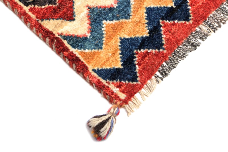 Håndknyttet persisk tæppe 74x231 cm Gabbeh Shiraz - Flerfarvet - Orientalske tæpper - Persisk tæppe