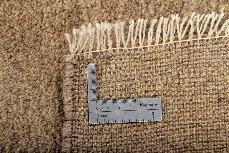 Håndknyttet Persisk Uldtæppe 175x240 cm Gabbeh Shiraz - Beige - Orientalske tæpper - Persisk tæppe