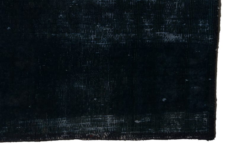 Håndknyttet persisk uldmåtte 262x335 cm Vintage - Blå / sort - Orientalske tæpper - Persisk tæppe