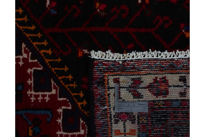 Håndknyttet persisk tæppe 169x313 cm - Rød / mørkeblå - Orientalske tæpper - Persisk tæppe