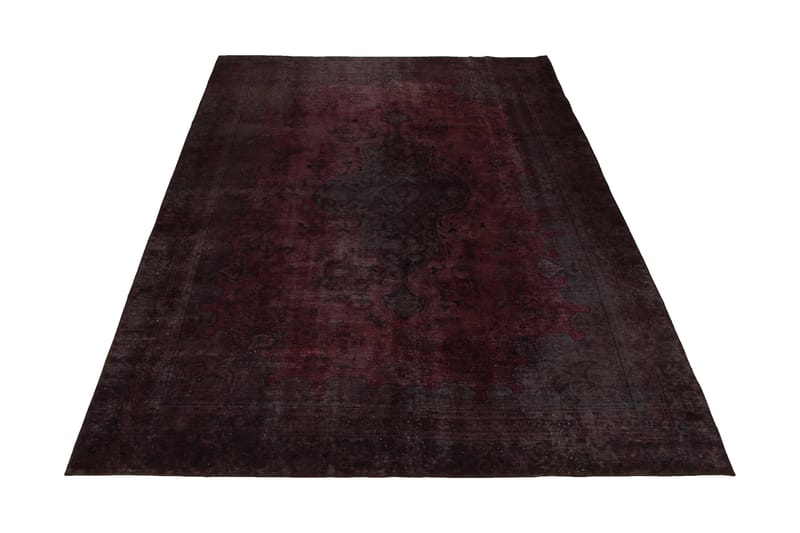 Håndknyttet persisk uldmåtte 264x352 cm Vintage - Rød / grå - Orientalske tæpper - Persisk tæppe