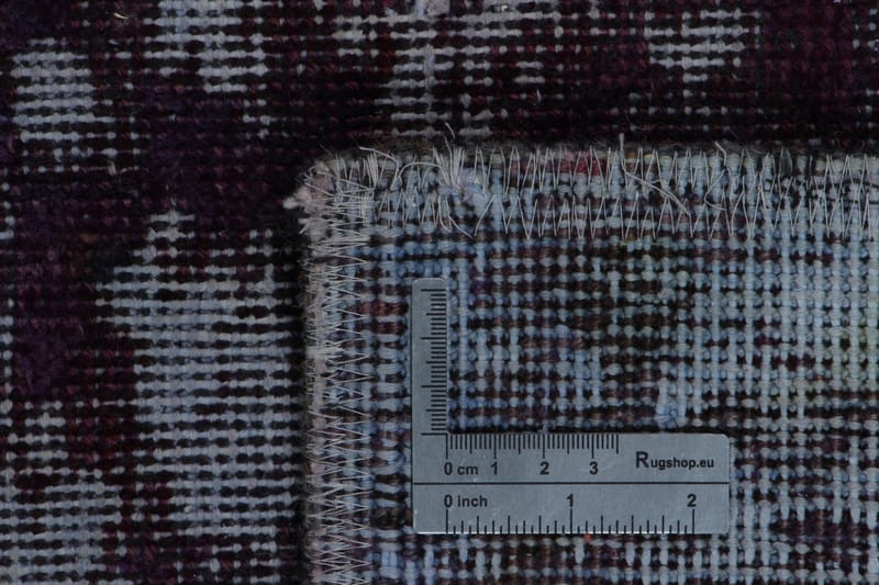 Håndknyttet persisk tæppe 183x264 cm Vintage - Blå / lilla - Orientalske tæpper - Persisk tæppe