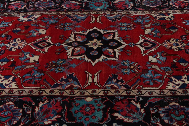 Håndknyttet Persisk tæppe 160x313 cm Kelim - Rød / mørkeblå - Orientalske tæpper - Persisk tæppe