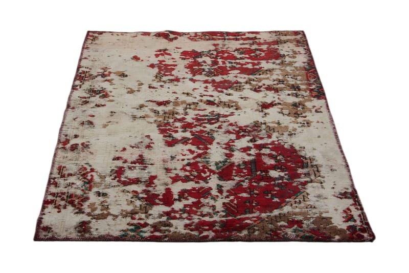 Håndknyttet persisk tæppe 96x136 cm Vintage - Flerfarvet - Orientalske tæpper - Persisk tæppe