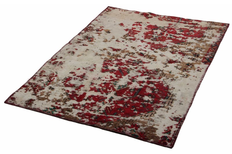 Håndknyttet persisk tæppe 96x136 cm Vintage - Flerfarvet - Orientalske tæpper - Persisk tæppe
