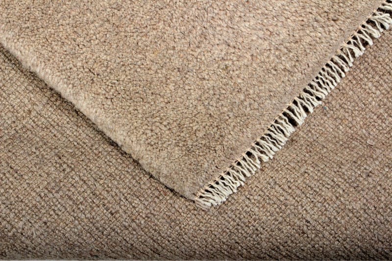 Håndknyttet Persisk Uldtæppe 208x284 cm Gabbeh Shiraz - Beige - Orientalske tæpper - Persisk tæppe