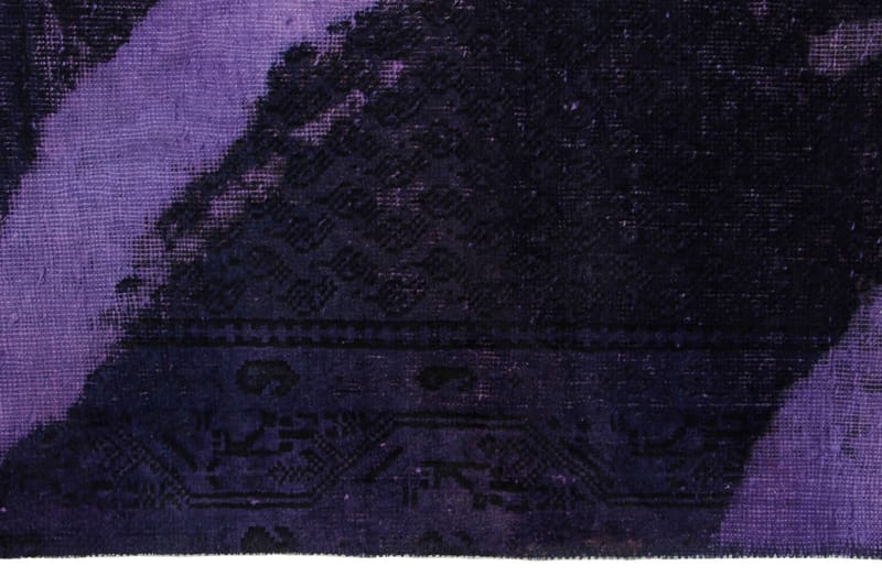 Håndknyttet persisk tæppe 92x275 cm Vintage - Lilla - Orientalske tæpper - Persisk tæppe
