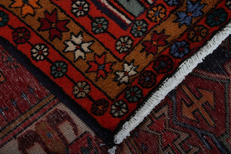 Håndknyttet persisk tæppe 150x288 cm - Mørkeblå / brun - Orientalske tæpper - Persisk tæppe