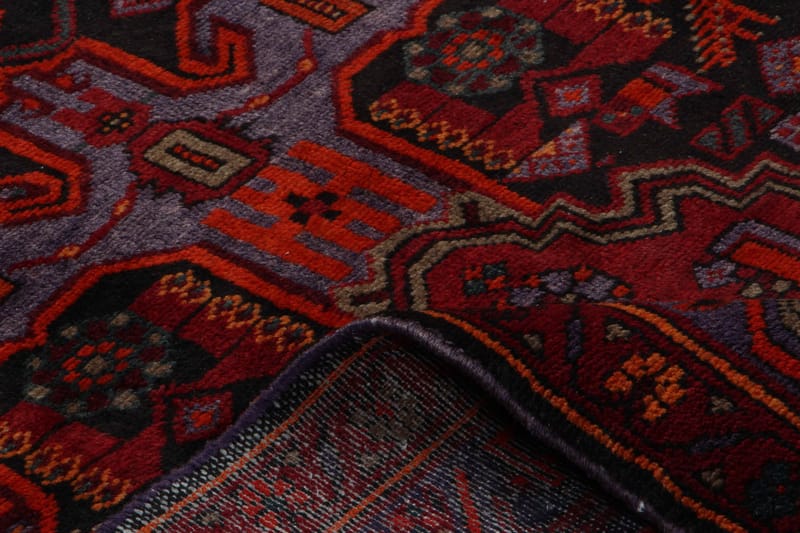 Håndknyttet persisk tæppe Varni 146x227 cm Kelim - Rød / blå - Orientalske tæpper - Persisk tæppe