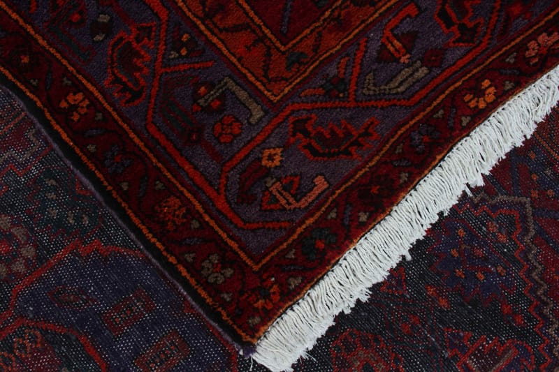 Håndknyttet persisk tæppe Varni 146x227 cm Kelim - Rød / blå - Orientalske tæpper - Persisk tæppe