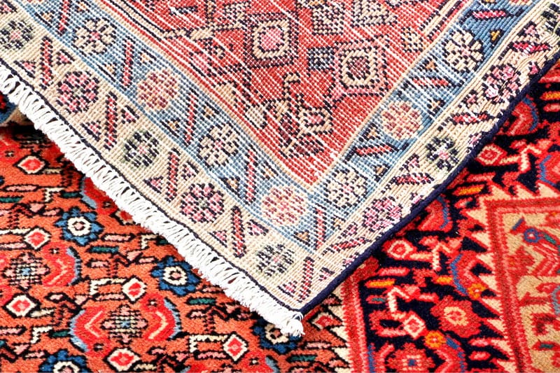 Håndknyttet persisk tæppe 204x289 cm - Kobber / rød - Orientalske tæpper - Persisk tæppe