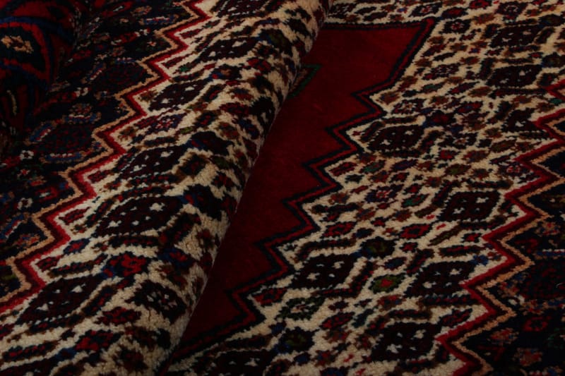 Håndknyttet Persisk tæppe 127x159 cm Kelim - Rød / Beige - Orientalske tæpper - Persisk tæppe