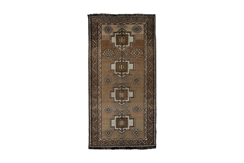 Håndknyttet persisk tæppe Varni 107x209 cm Kelim - Beige / brun - Orientalske tæpper - Persisk tæppe