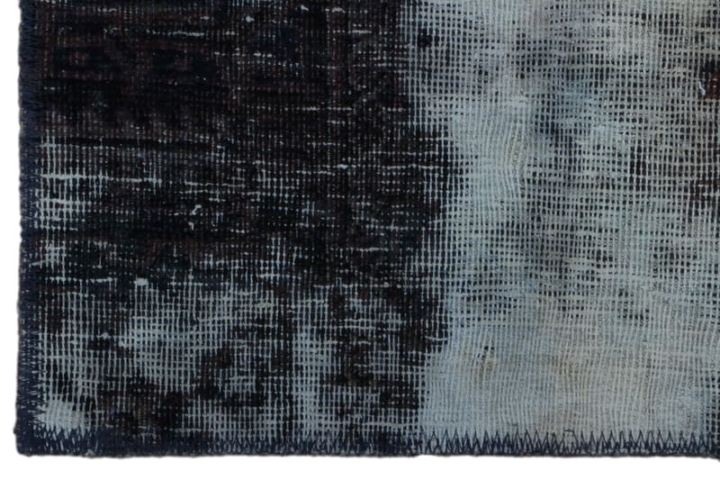 Håndknyttet persisk tæppe 157x200 cm Vintage - Lyseblå / mørkeblå - Orientalske tæpper - Persisk tæppe