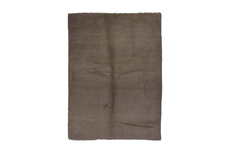 Håndknyttet Persisk Uldtæppe 182x238 cm Gabbeh Shiraz - Beige - Orientalske tæpper - Persisk tæppe