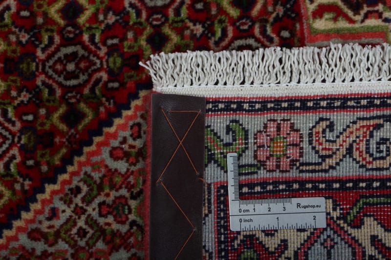 Håndknyttet Persisk tæppe 128x158 cm Kelim - Beige / rød - Orientalske tæpper - Persisk tæppe