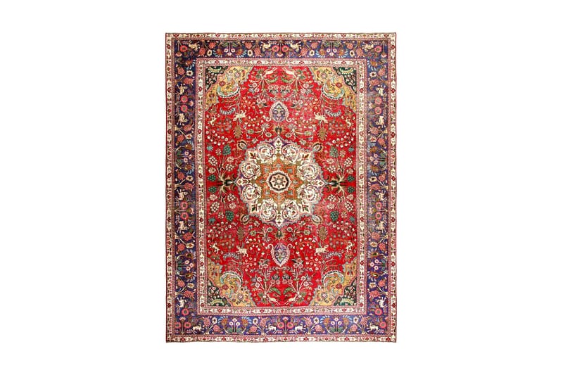 Håndknyttet Persisk tæppe 249x336 cm Kelim - Rød / mørkeblå - Orientalske tæpper - Persisk tæppe