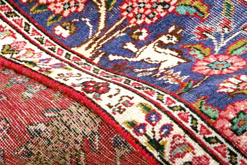 Håndknyttet Persisk tæppe 249x336 cm Kelim - Rød / mørkeblå - Orientalske tæpper - Persisk tæppe