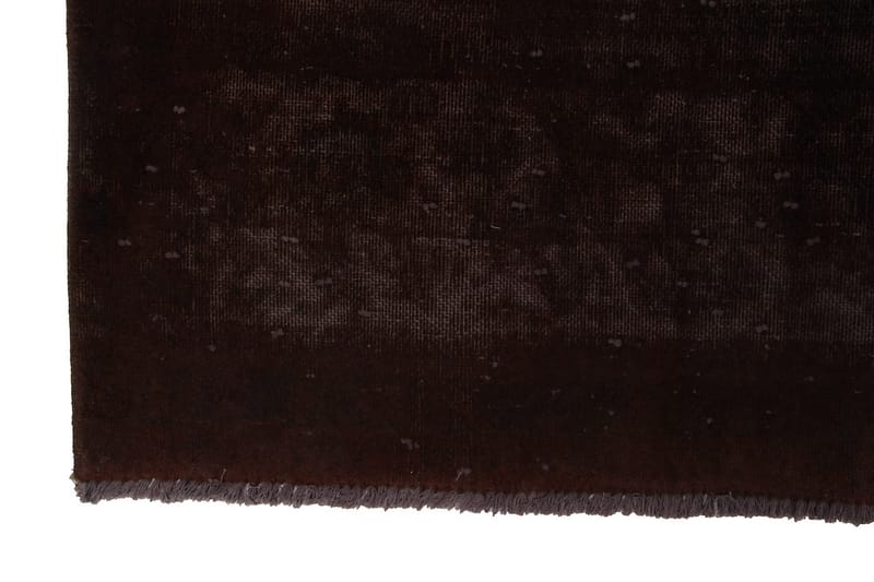 Håndknyttet persisk uldmåtte 288x405 cm Vintage - Mørkebrun - Orientalske tæpper - Persisk tæppe