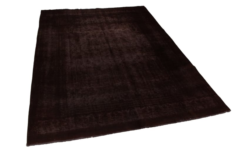Håndknyttet persisk uldmåtte 288x405 cm Vintage - Mørkebrun - Orientalske tæpper - Persisk tæppe