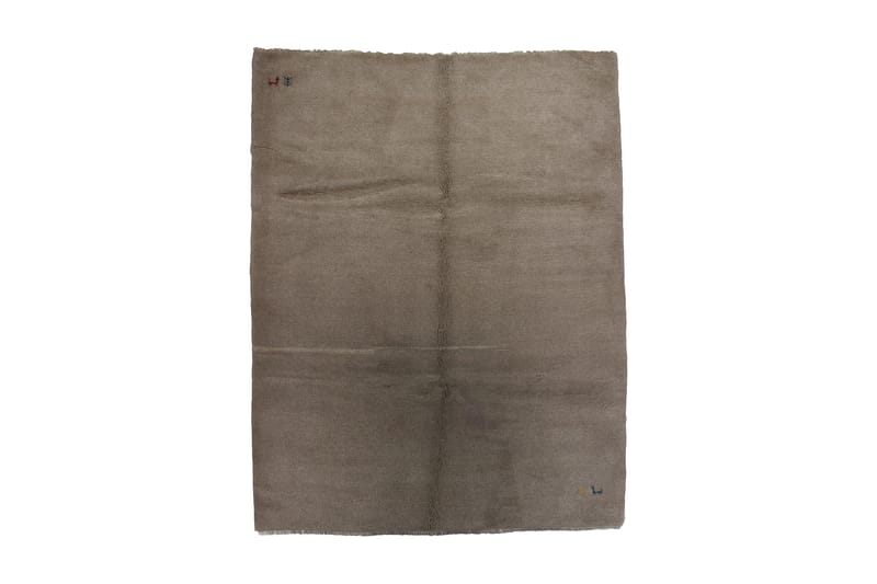Håndknyttet Persisk Uldtæppe 186x240 cm Gabbeh Shiraz - Beige - Orientalske tæpper - Persisk tæppe