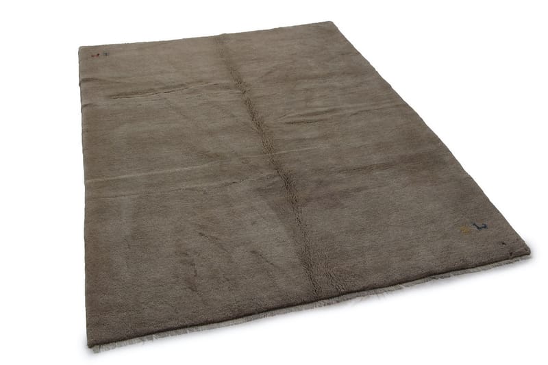 Håndknyttet Persisk Uldtæppe 186x240 cm Gabbeh Shiraz - Beige - Orientalske tæpper - Persisk tæppe