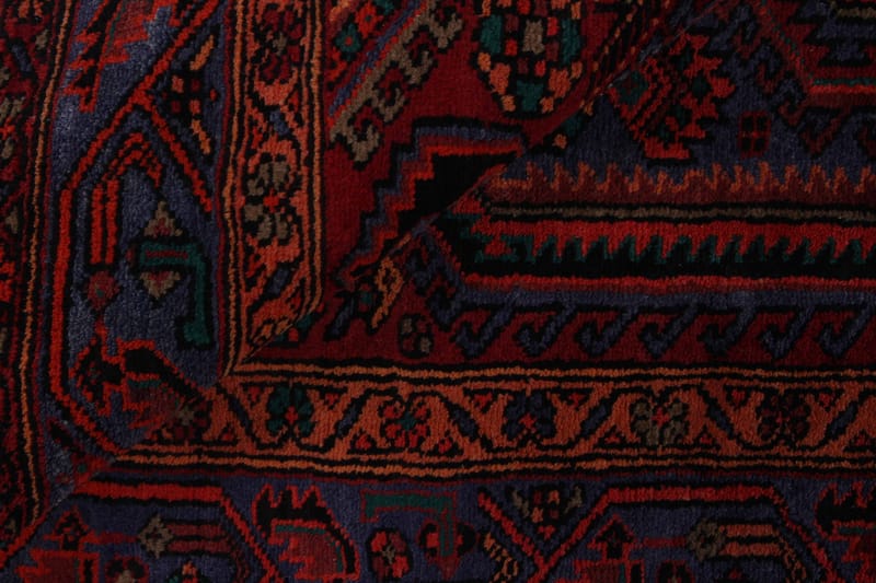 Håndknyttet persisk tæppe 147x233 cm - Mørk blå / blå - Orientalske tæpper - Persisk tæppe