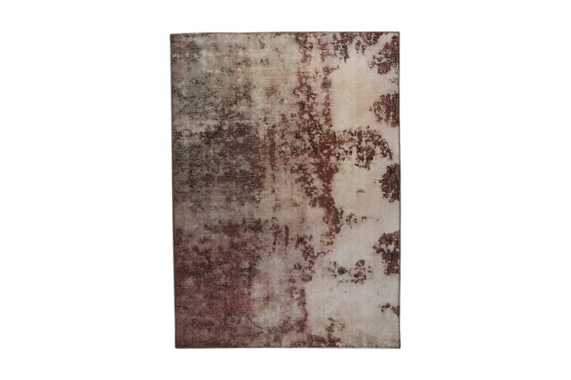 Håndknyttet persisk tæppe 133x185 cm Vintage - Beige / lyserød - Orientalske tæpper - Persisk tæppe
