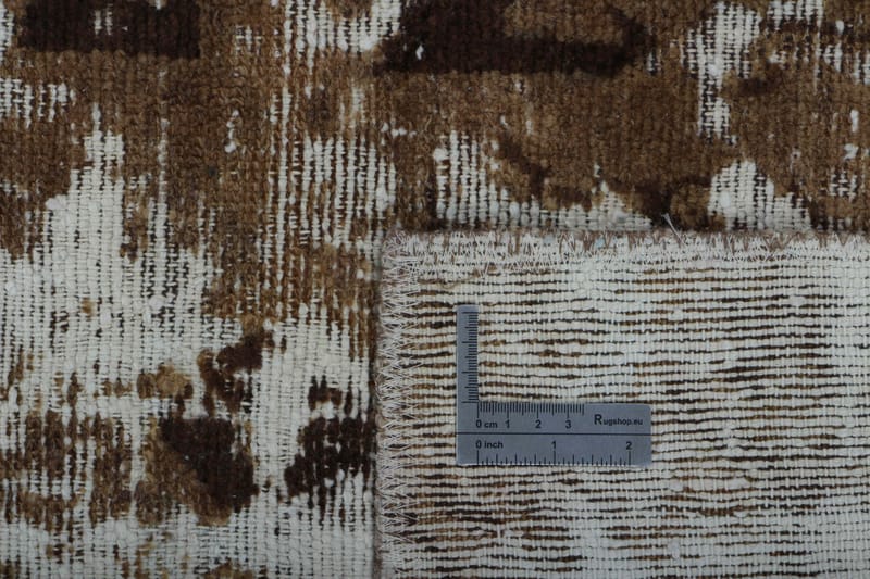 Håndknyttet persisk tæppe 86x273 cm Vintage - Beige / brun - Orientalske tæpper - Persisk tæppe