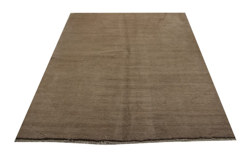 Håndknyttet Persisk Uldtæppe 188x243 cm Gabbeh Shiraz - Beige - Orientalske tæpper - Persisk tæppe