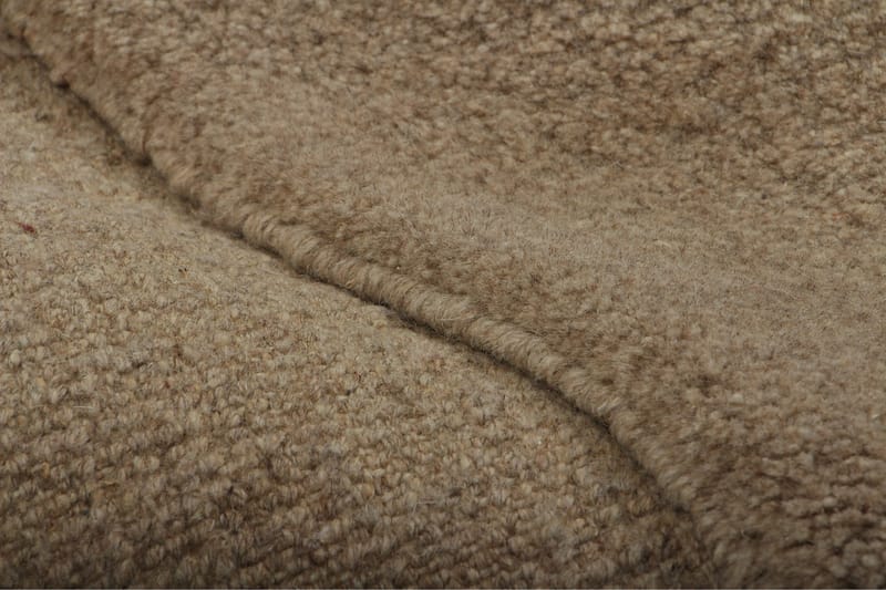 Håndknyttet Persisk Uldtæppe 188x243 cm Gabbeh Shiraz - Beige - Orientalske tæpper - Persisk tæppe
