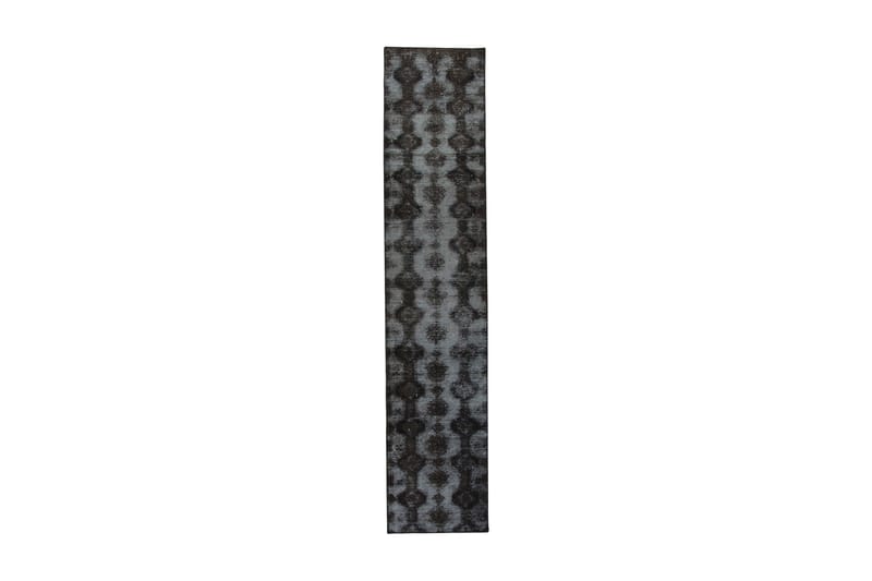 Håndknyttet persisk tæppe 60x285 cm Vintage - Mørkegrøn / brun - Orientalske tæpper - Persisk tæppe