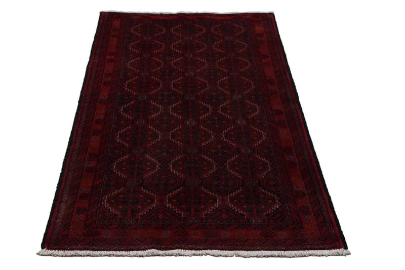 Håndknyttet Persisk tæppe 86x162 cm Kelim - Rød / sort - Orientalske tæpper - Persisk tæppe