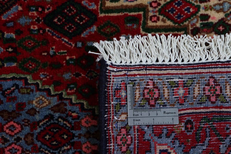 Håndknyttet persisk tæppe Varni 135x175 cm Kelim - Beige / rød - Orientalske tæpper - Persisk tæppe
