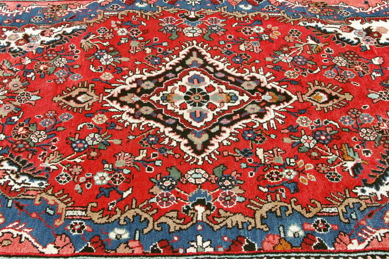 Håndknyttet Persisk tæppe 205x305 cm Kelim - Rød / mørkeblå - Orientalske tæpper - Persisk tæppe