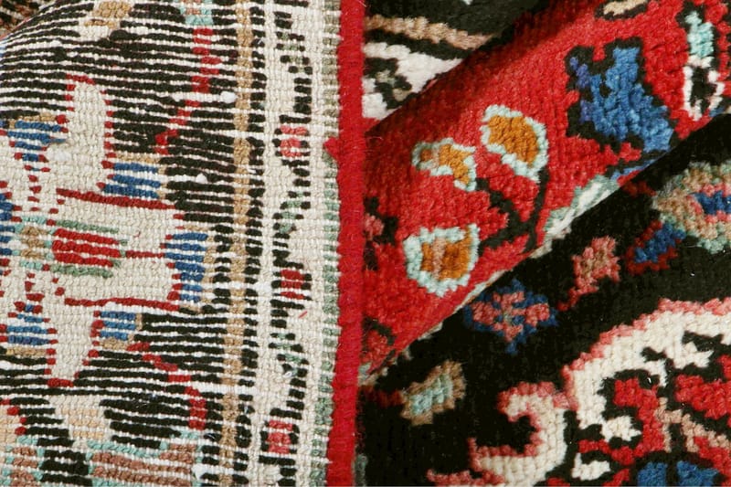 Håndknyttet Persisk tæppe 205x305 cm Kelim - R�ød / mørkeblå - Orientalske tæpper - Persisk tæppe