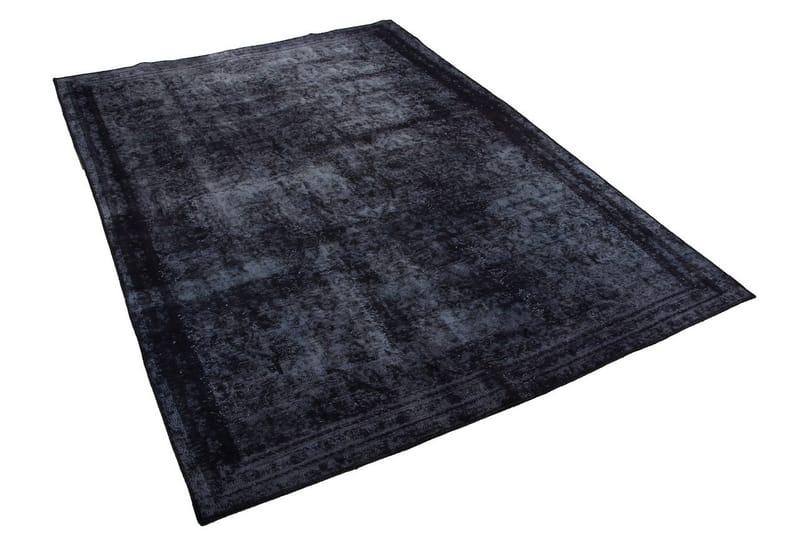 Håndknyttet persisk uldmåtte 233x325 cm Vintage - Mørkeblå - Orientalske tæpper - Persisk tæppe