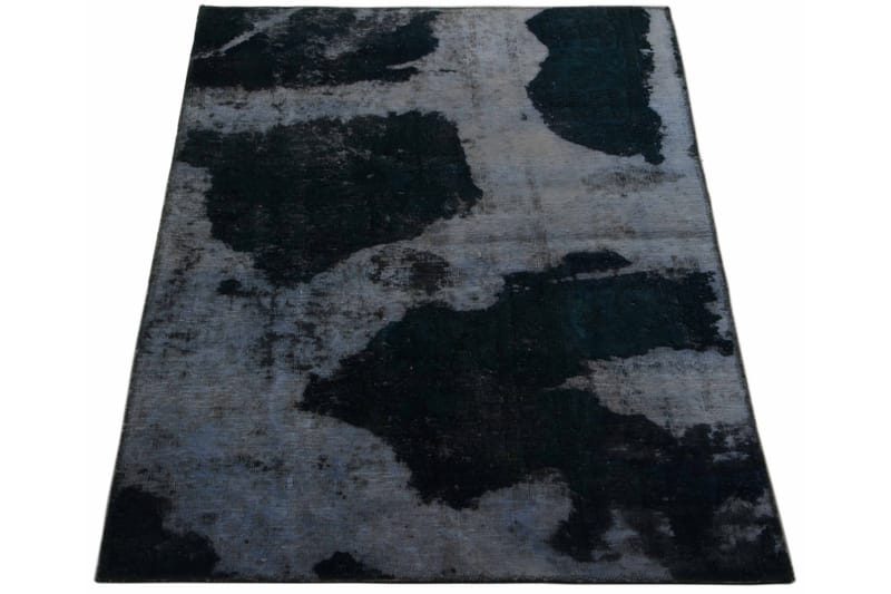 Håndknyttet persisk tæppe 111x183 cm Vintage - Blå / grøn - Orientalske tæpper - Persisk tæppe