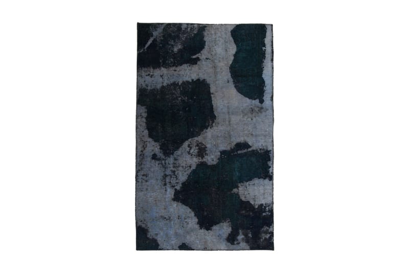 Håndknyttet persisk tæppe 111x183 cm Vintage - Blå / grøn - Orientalske tæpper - Persisk tæppe