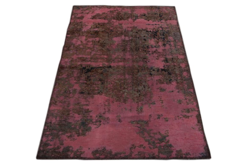 Håndknyttet persisk tæppe 89x155 cm Vintage - Pink / Brun - Orientalske tæpper - Persisk tæppe