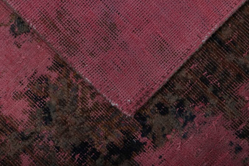 Håndknyttet persisk tæppe 89x155 cm Vintage - Pink / Brun - Orientalske tæpper - Persisk tæppe