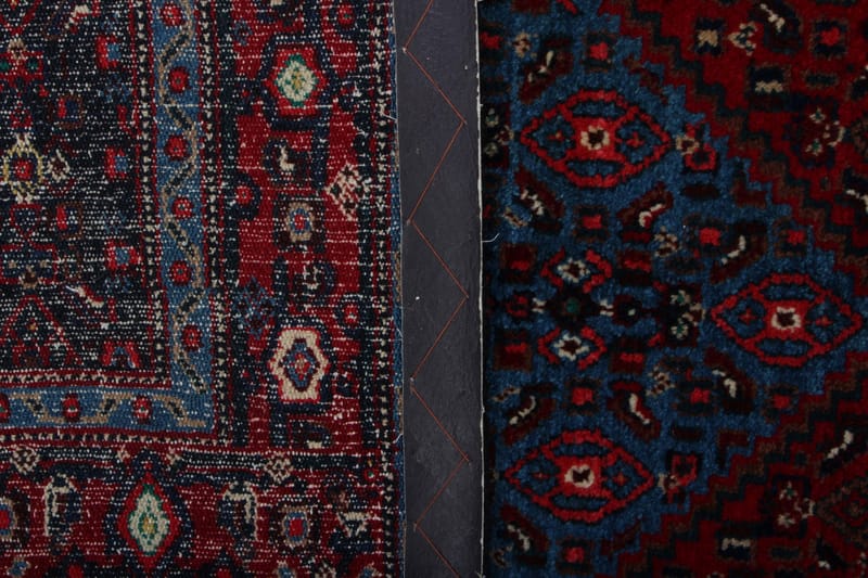 Håndknyttet Persisk tæppe 122x167 cm Kelim - Rød / blå - Orientalske tæpper - Persisk tæppe