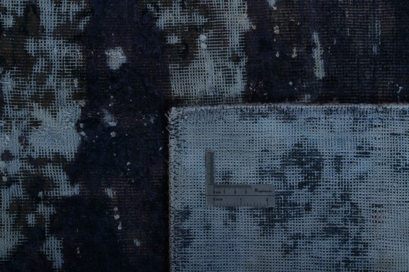Håndknyttet persisk tæppe 257x348 cm Vintage - Blå / mørkeblå - Orientalske tæpper - Persisk tæppe