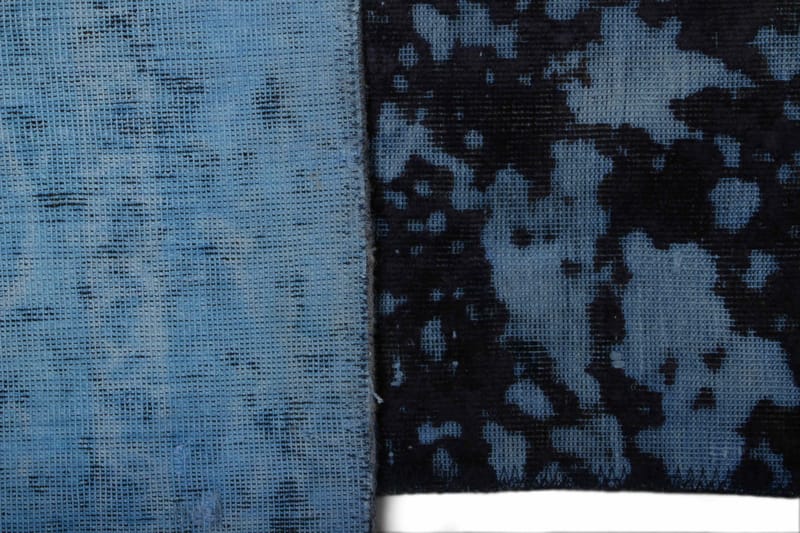 Håndknyttet persisk tæppe 77x355 cm Vintage - Blå / mørkeblå - Orientalske tæpper - Persisk tæppe