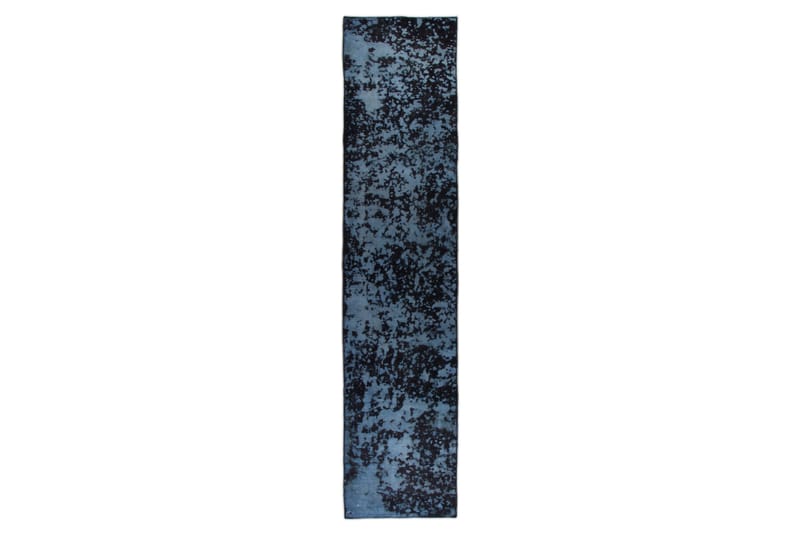 Håndknyttet persisk tæppe 77x355 cm Vintage - Blå / mørkeblå - Orientalske tæpper - Persisk tæppe