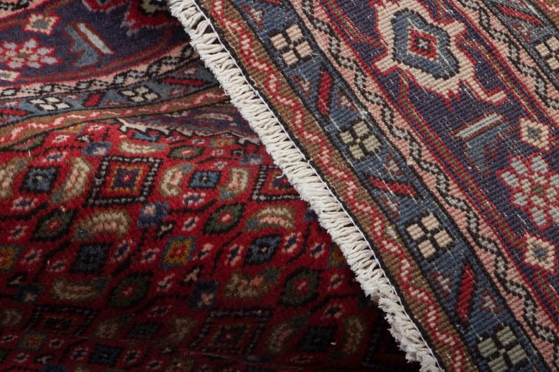 Håndknyttet Persisk tæppe 199x298 cm Kelim - Rød / mørkeblå - Orientalske tæpper - Persisk tæppe