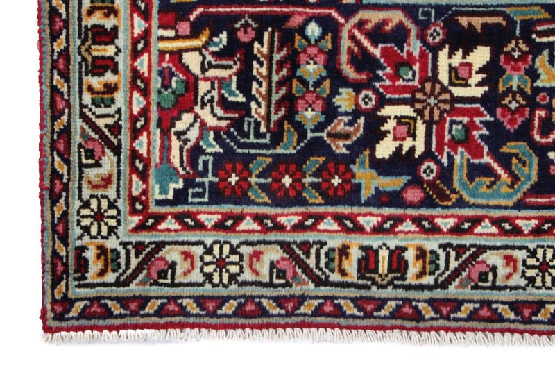 Håndknyttet Persisk tæppe 195x293 cm Kelim - Rød / mørkeblå - Orientalske tæpper - Persisk tæppe