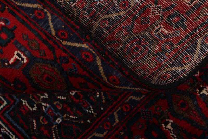 Håndknyttet Persisk tæppe 122x156 cm Kelim - Rød / Beige - Orientalske tæpper - Persisk tæppe