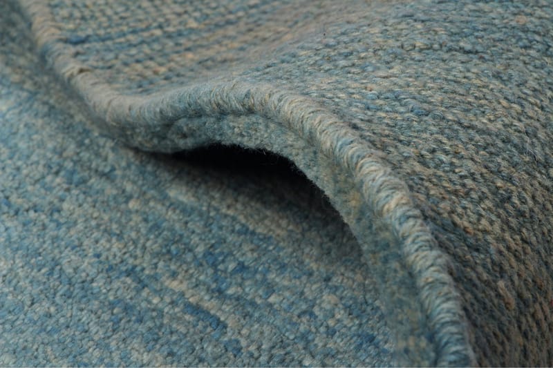 Håndknyttet Persisk Uldtæppe 180x235 cm Gabbeh Shiraz - Blå - Orientalske tæpper - Persisk tæppe